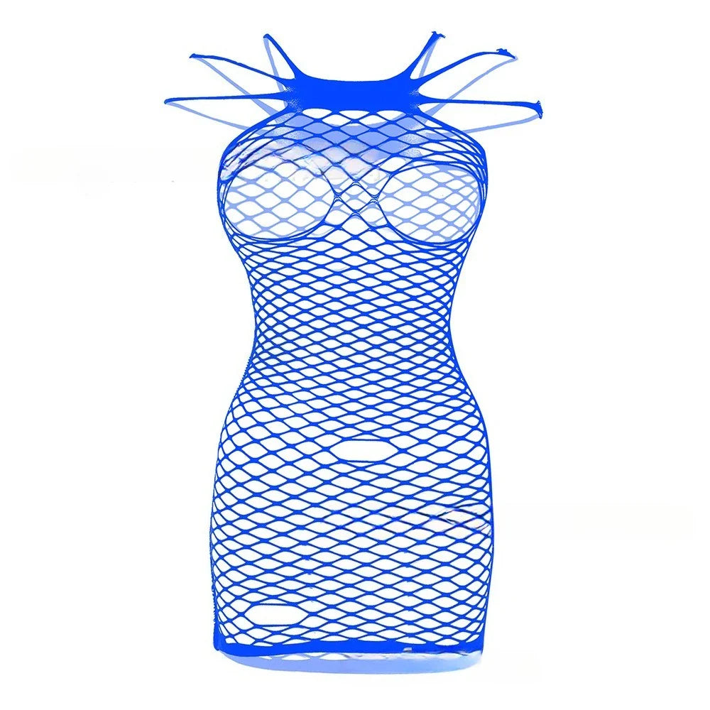 Western Fishnet Mesh Hollow Out See Through