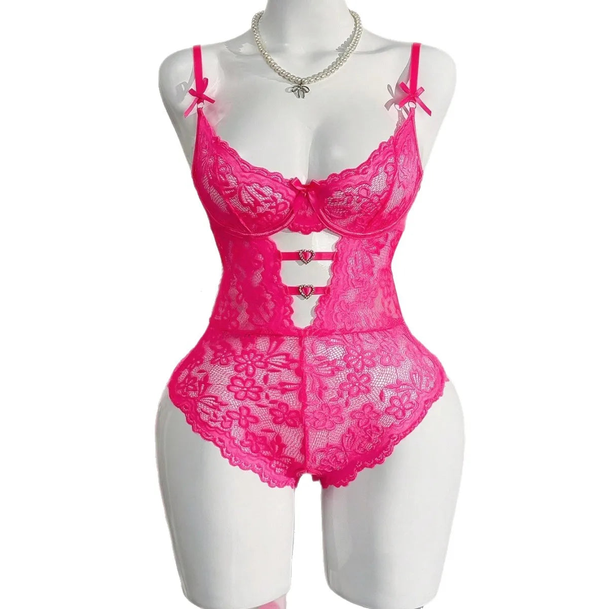 Western Lace Hollow Out Bodycon Tight