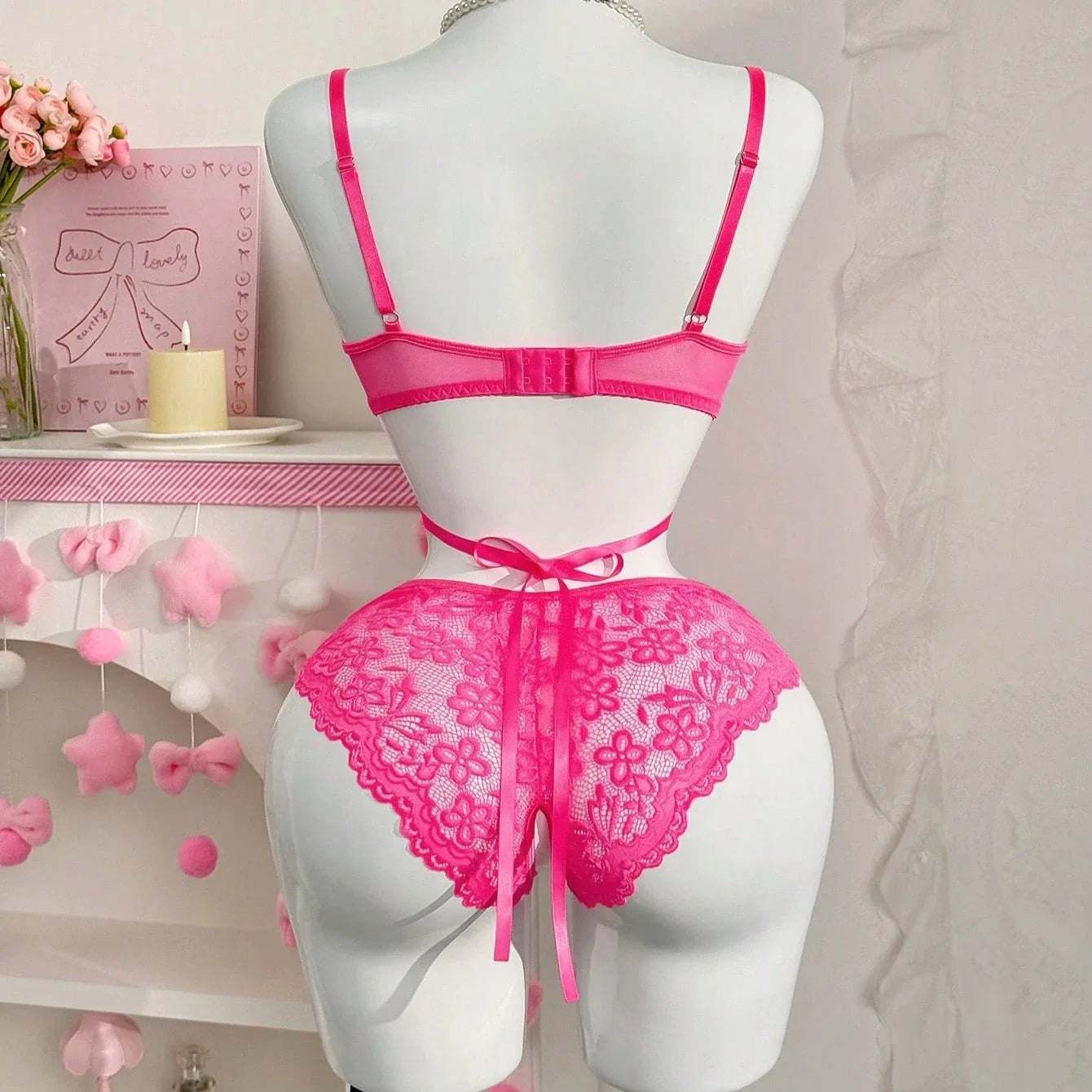 Western Lace Hollow Out Bodycon Tight