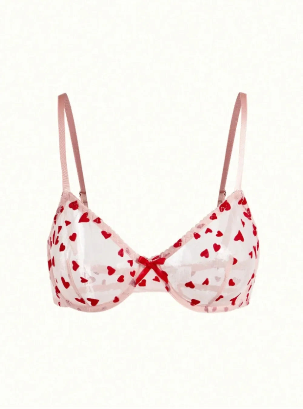 Western See Through Mesh Heart Embroidery Bra Pantiess Erotic Seductive Underwears Lingerie Set