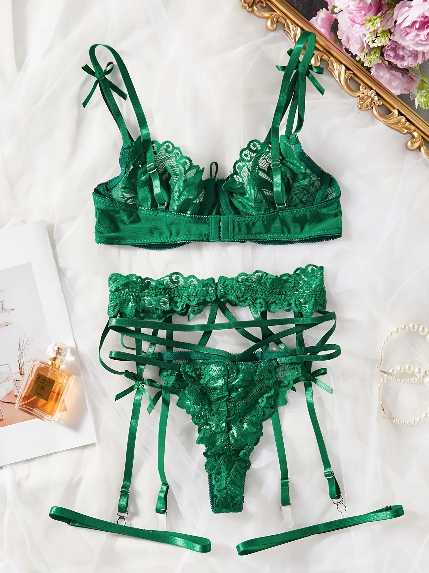 Westerns Lace Up Bra