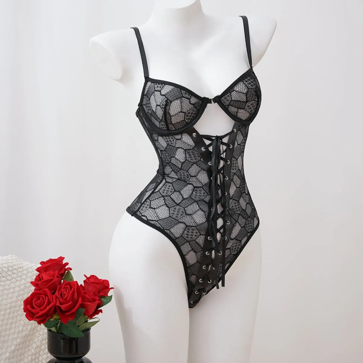 Westerns Mesh Breathable Waist Cinch Body Suits