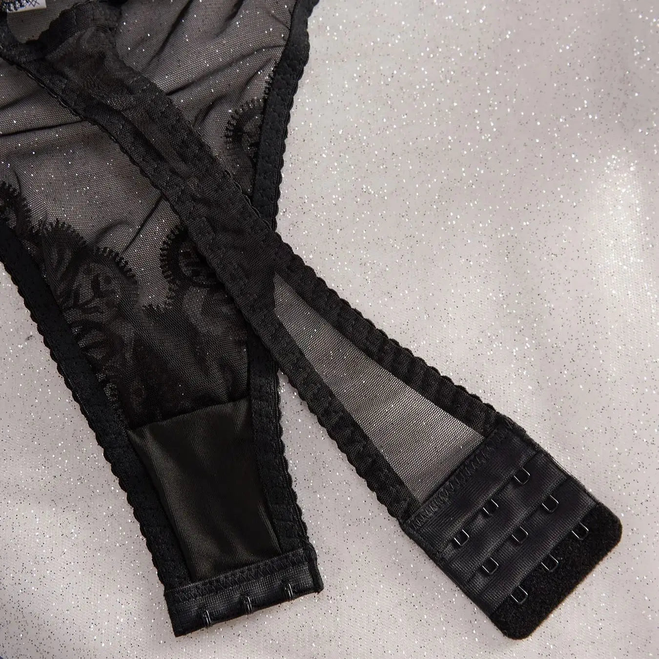 Lingerie With Exotic Perspective Lace Tight Corset Sexiest Transparent Erotic Costumes See Through Seductive