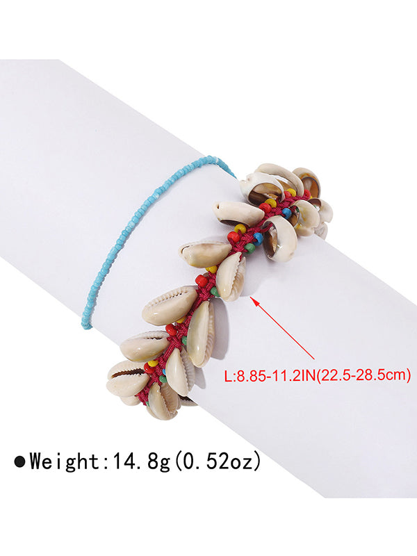 Geometric Conch Anklet