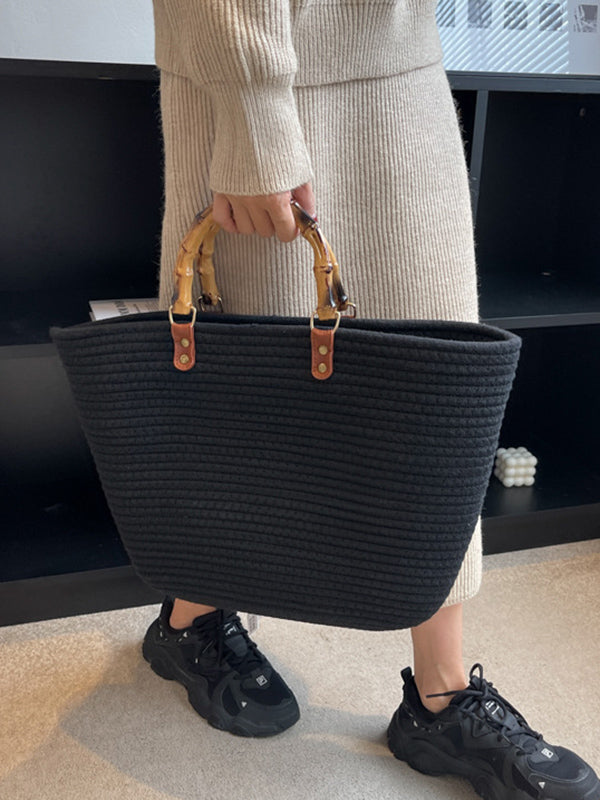 Leisure Split-Joint Handbags