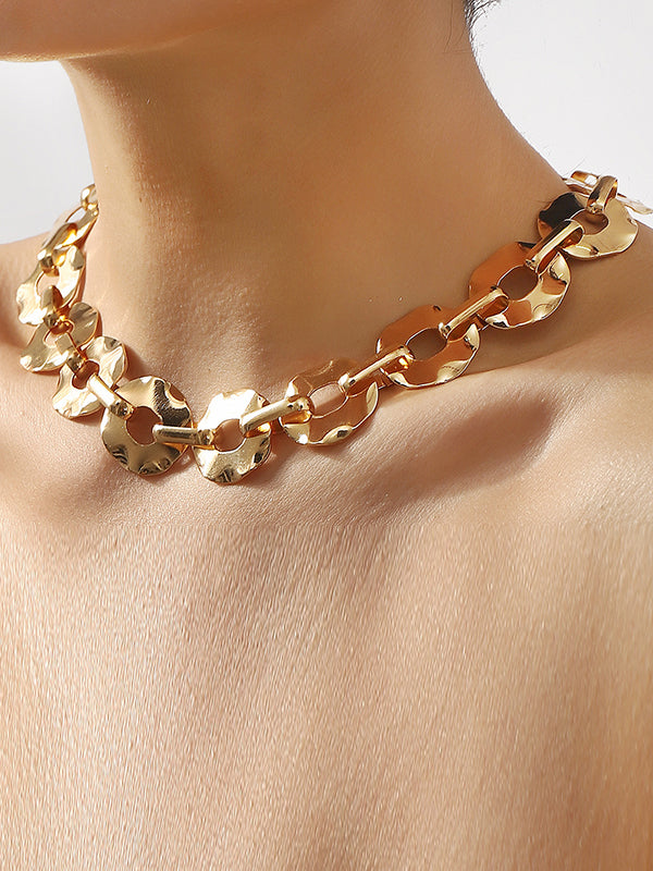 Chains Geometric Normcore Necklaces Accessories