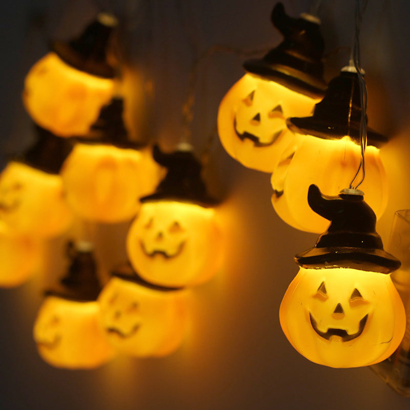 Pumpkin LED String Lights Halloween Decoration Lights Fairy Light Lamp Lantern Helloween Decoration