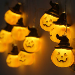 Pumpkin LED String Lights Halloween Decoration Lights Fairy Light Lamp Lantern Helloween Decoration