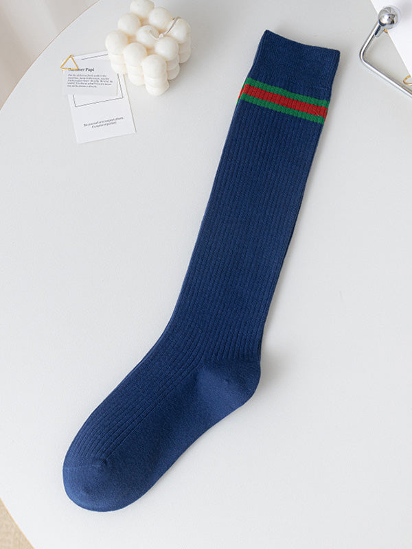 College Style Striped Stockings Accessories