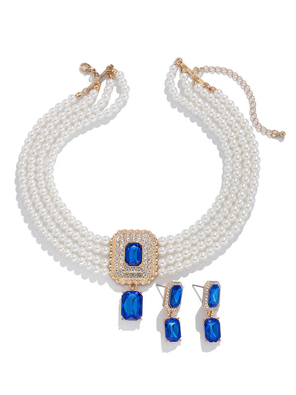 Geometric Necklaces Accessories Drop Earrings