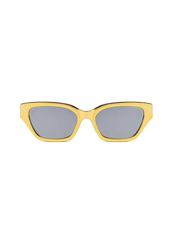 Geometric Hollow Sun-Protection Sunglasses Accessories