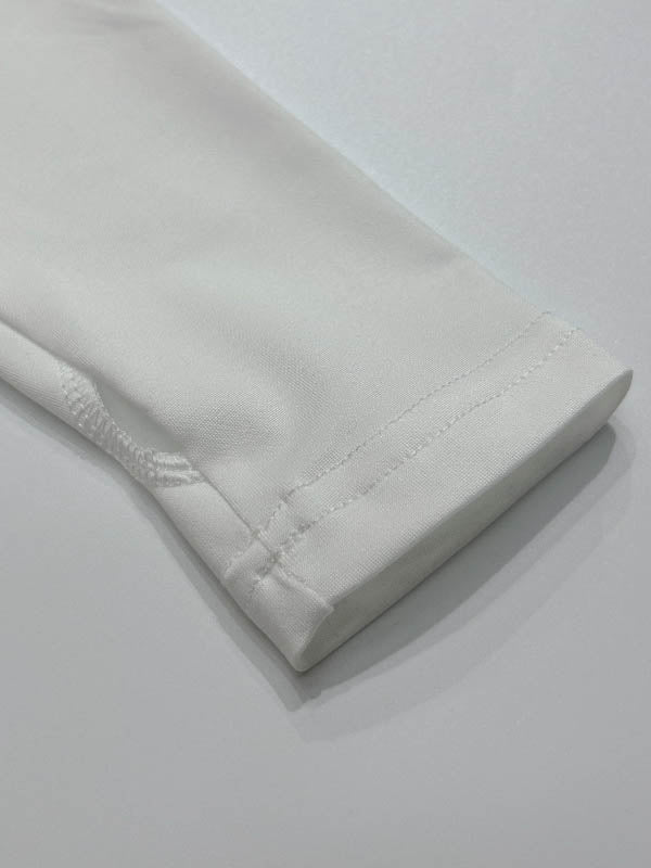 Pleated See-Through Solid Color Split-Joint Skinny Off-the-shoulder T-shirts