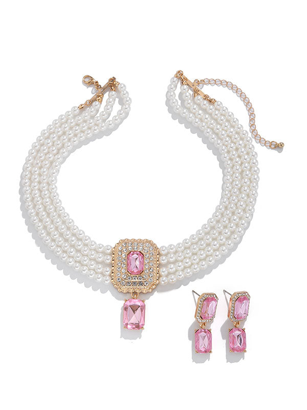 Geometric Necklaces Accessories Drop Earrings