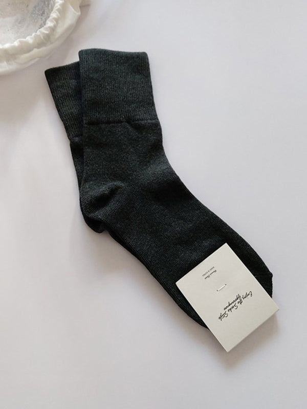 Casual Simple 9 Colors Socks