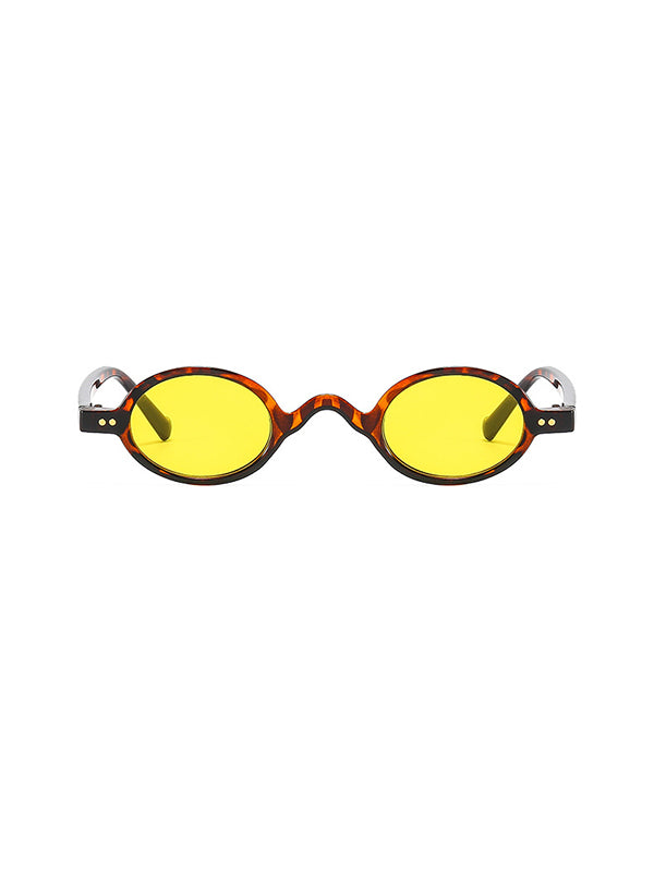 Geometric Sun Protection Sunglasses Accessories
