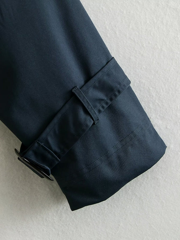 Split-Joint Long Sleeves Loose Lapel Jackets