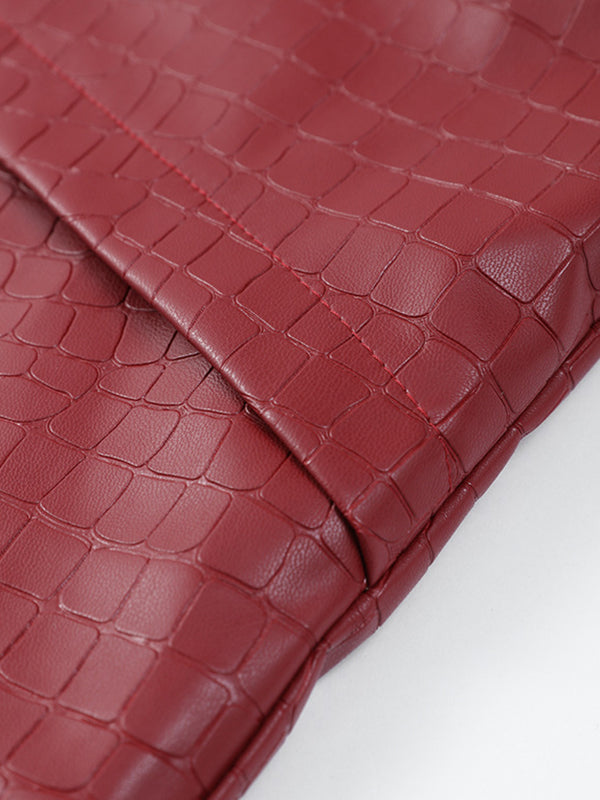 Elasticity Pleated Solid Color Split-Joint Bodycon Long Sleeves Deep V-Neck Mini Dresses