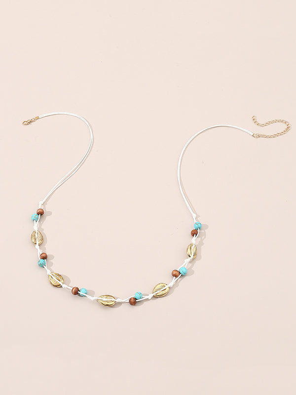 Beaded Contrast Color Waist Chain Accessories