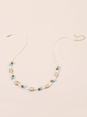 Beaded Contrast Color Waist Chain Accessories