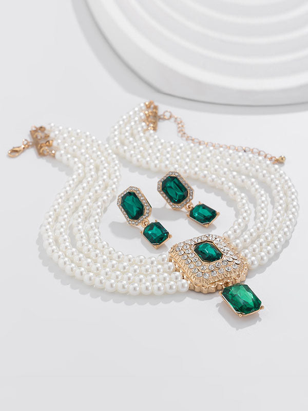 Geometric Necklaces Accessories Drop Earrings