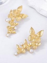 Butterfly Shape Shiny Earrings Accessories