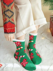 Jacquard Keep Warm Velvet Socks Accessories