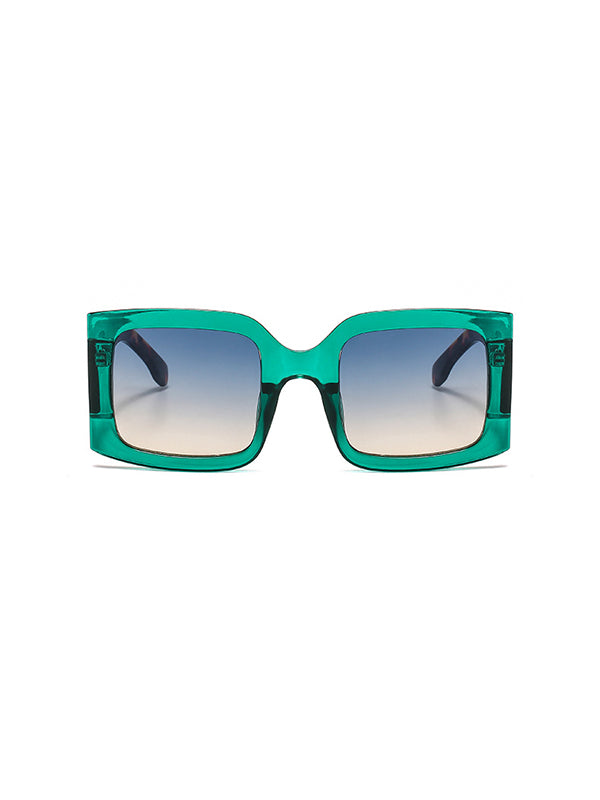 Geometric Sun-Protection Sunglasses Accessories