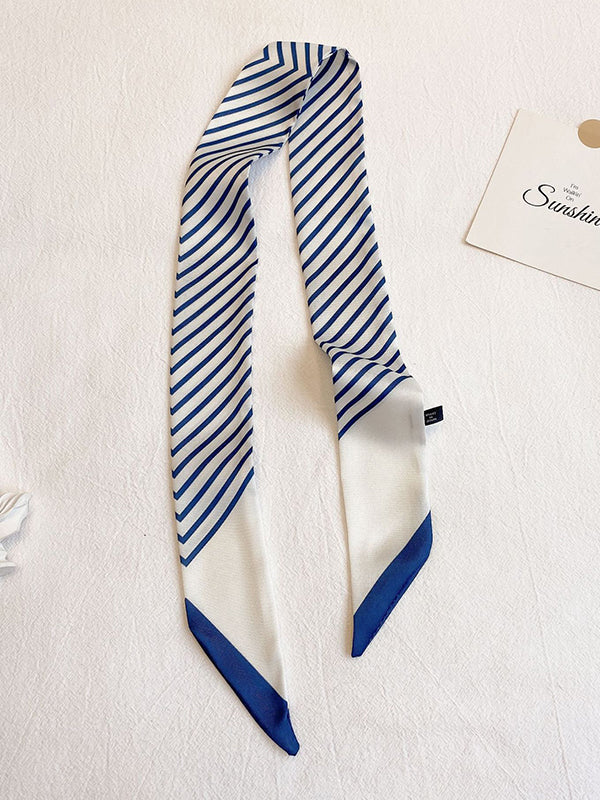 Leisure Striped Hair Band Scarf