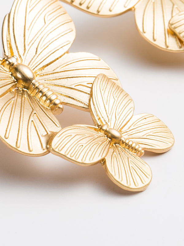 Butterfly Shape Normcore Drop Earrings