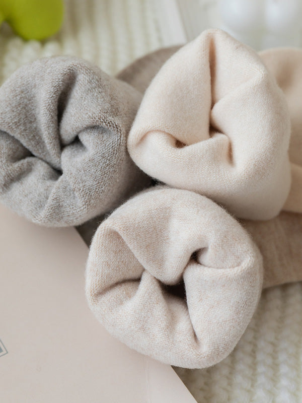 Casual Breathable Solid Color Socks Accessories