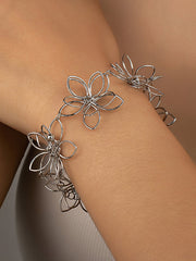 Flower Shape Hollow Bracelet Accessories