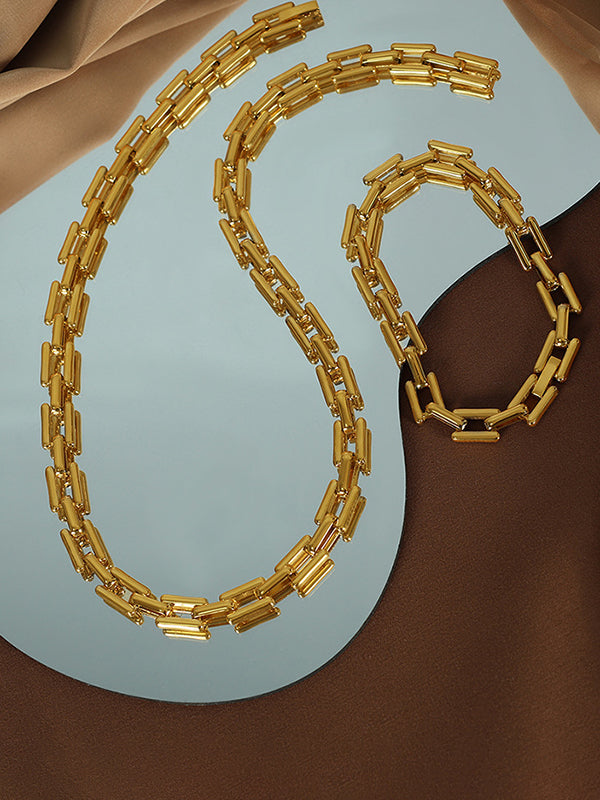 Chains Geometric Necklaces Accessories Bracelet Accessories