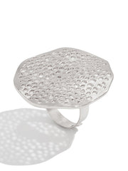 Geometric Hollow Irregularity Rings Accessories