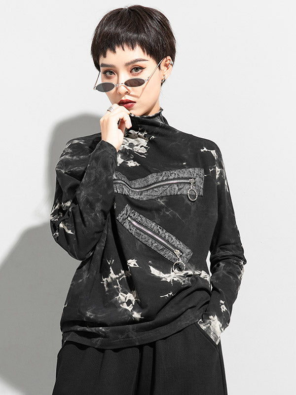 Original Tie-Dyed Long Sleeve T-Shirts Tops