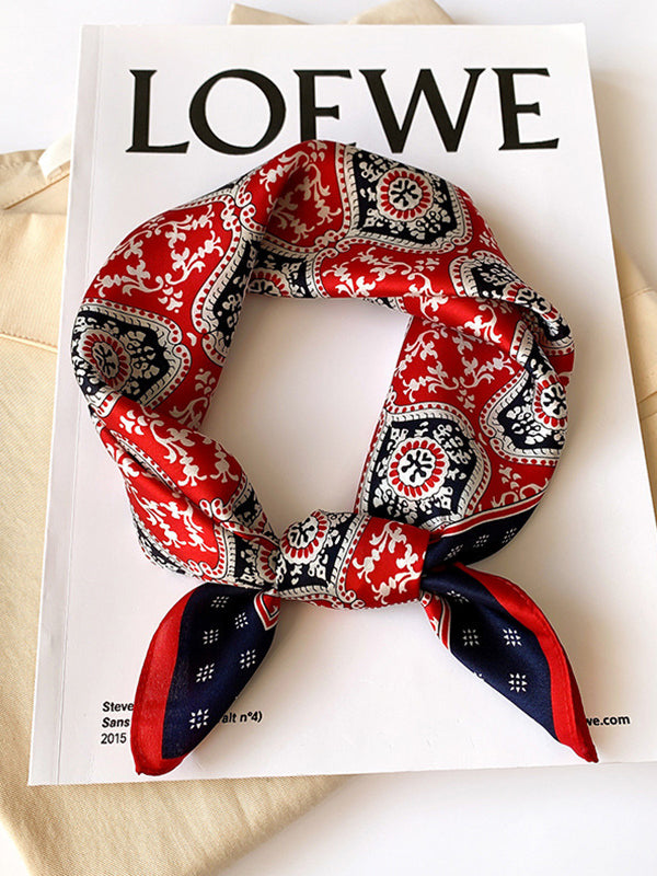 Printed Leisure Square Scarf