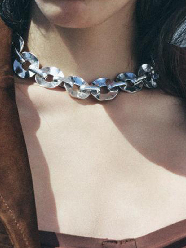Chains Geometric Normcore Necklaces Accessories