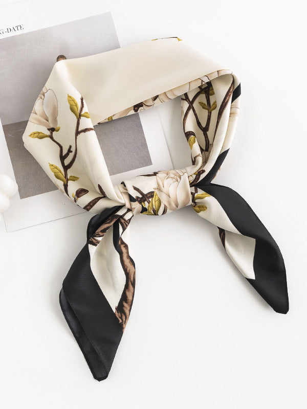 Flower Print Scarf