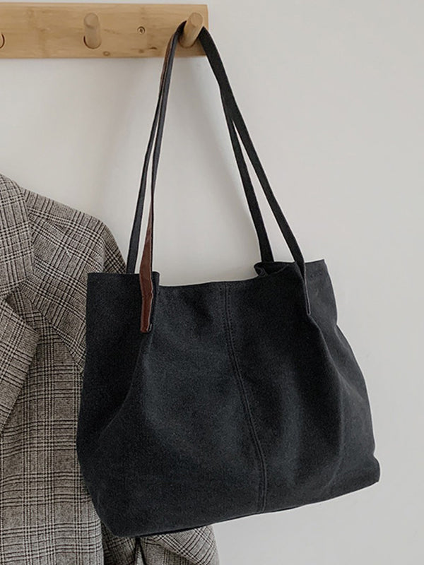 Simple Casual Canvas 3 Colors Bag