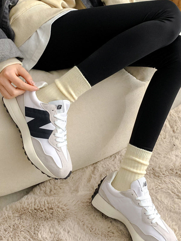 Elasticity Solid Color Socks