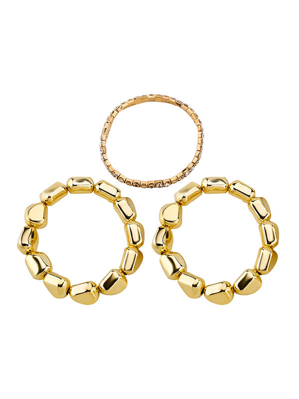 Geometric Rhine Stones Normcore Bracelet Accessories