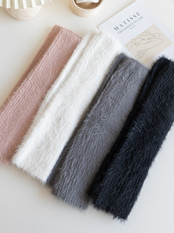 Casual Skinny Keep Warm Solid Color Leg Warmers Accessories