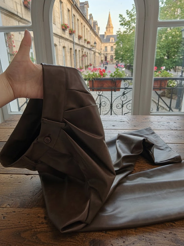 High Waisted Wide Leg Pants