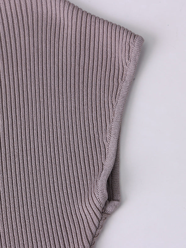 Solid Color Short Sleeves Skinny V-Neck T-Shirts
