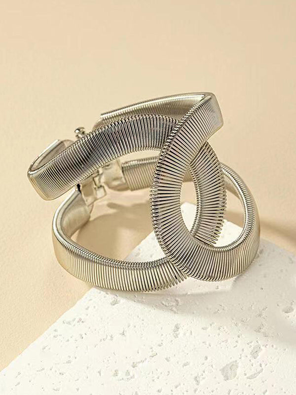 Adjustable Chains Hollow Round Cut Bracelet Accessories