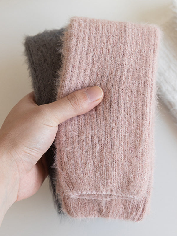 Casual Skinny Keep Warm Solid Color Leg Warmers Accessories