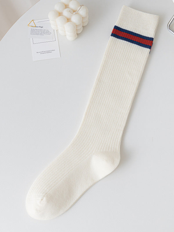 College Style Striped Stockings Accessories