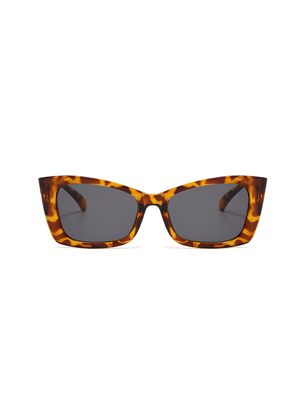 Geometric Hollow Sun-Protection Sunglasses Accessories