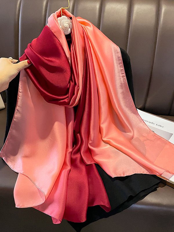 Gradient Keep Warm Leisure Scarf