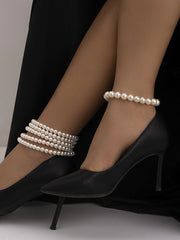 Geometric Two Pcs Anklets