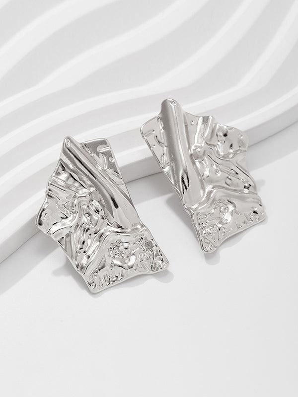 Geometric Normcore Drop Earrings